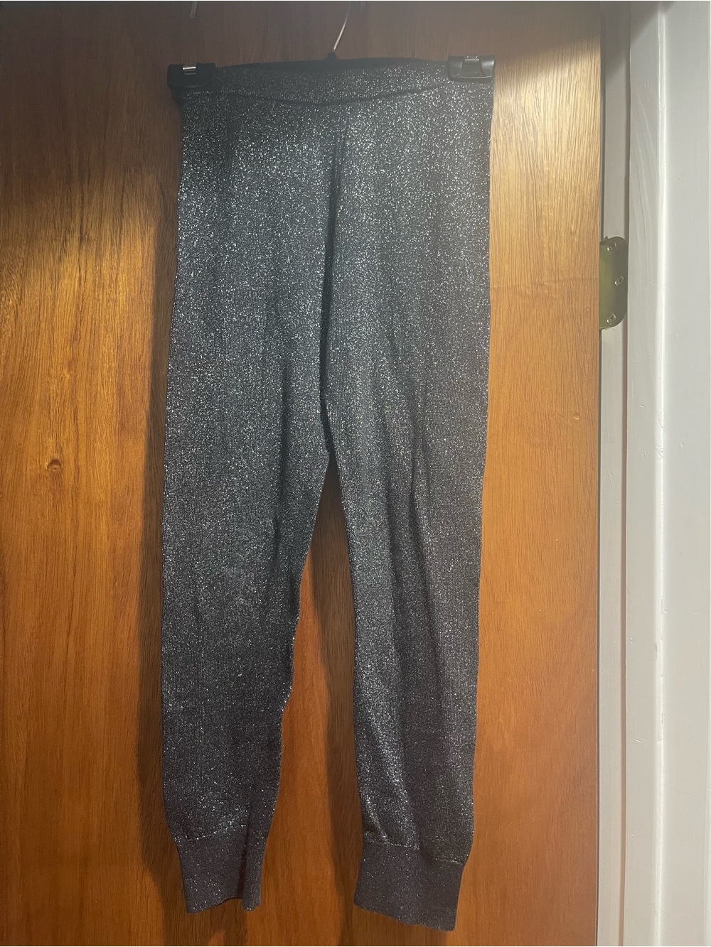 GAP Black Glitter Kids Leggings
